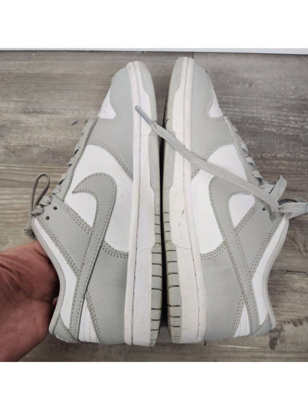 Nike Youth 4.5 Nike Dunk Low 'Grey Fog' Sneakers - Picture 5 of 7